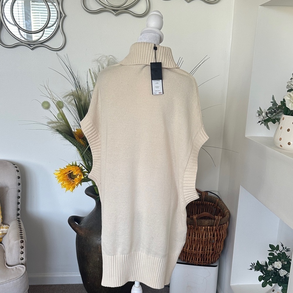 BCBGMaxAzria Ivory Turtleneck Sweater - Picture 4 of 9